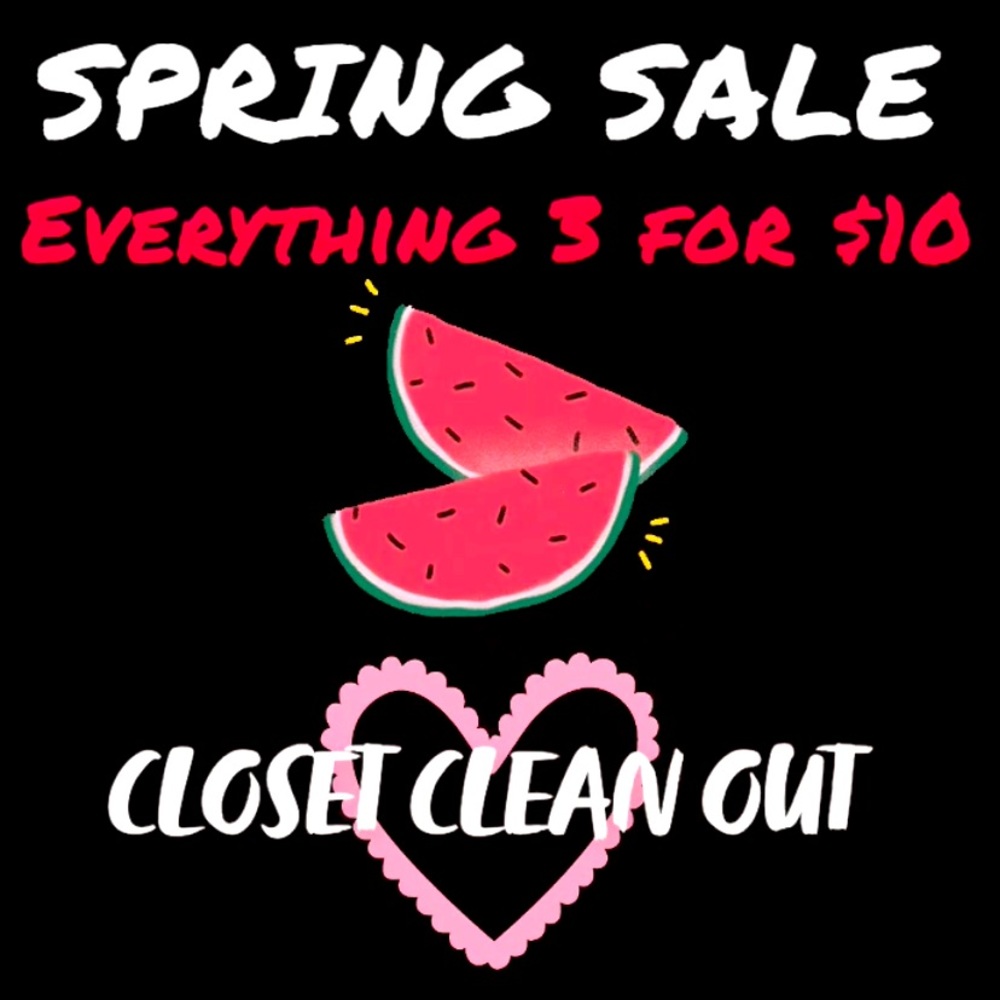 EVERYTHING 3 FOR $10